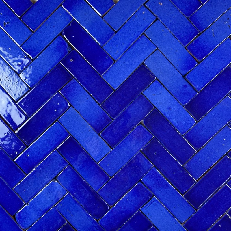 Kobaltowe płytki Azulejo 14