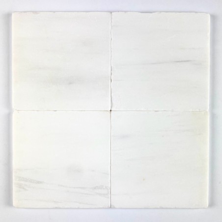 Biała Płytka Marmurowa 15x15 Dolomite White