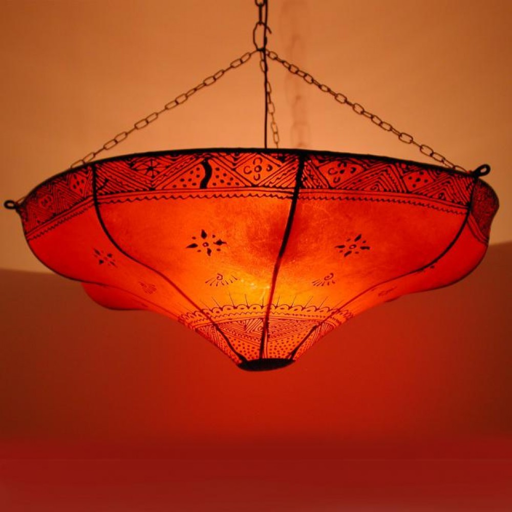 Lampa sufitowa henna KARIMA czerwona